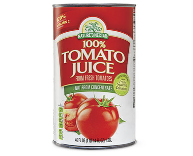 ALDI US - Nature’s Nectar 100% Tomato Juice