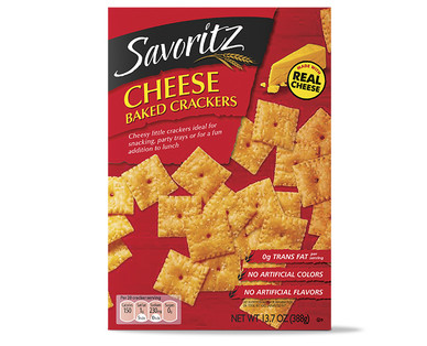 ALDI US - Savoritz Cheese Crackers