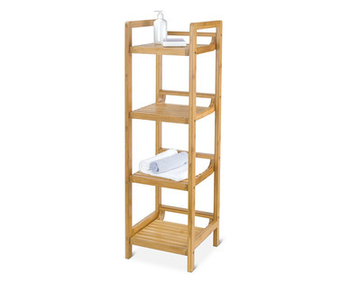 ALDI US - Easy Home Bamboo 4-Tier Tower