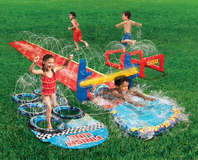 inflatable water slide aldi