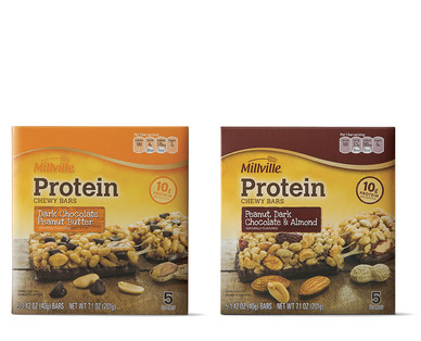 ALDI US - Millville Protein Chewy Bars