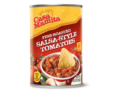 ALDI US - Casa Mamita Fire Roasted Salsa-Style Tomatoes