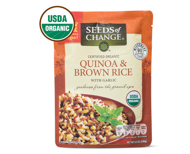 quinoa seeds change rice organic brown garlic aldi july specials buys weekly special