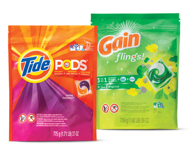 ALDI US - Tide or Gain Laundry Pods