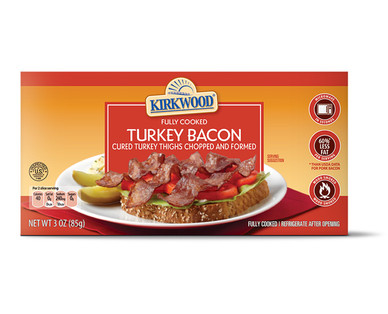 ALDI US - Kirkwood Fully Cooked Turkey Bacon