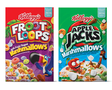 ALDI US - Kellogg’s Froot Loops With Fruity Shaped Marshmallows or ...