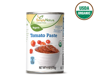 ALDI US - SimplyNature Organic Tomato Paste