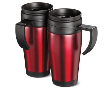 ALDI US - Crofton 2-Pack Travel Mug Set