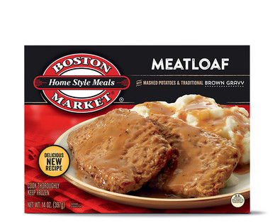 Aldi Us - Boston Market Meatloaf Or Chicken Parmesan