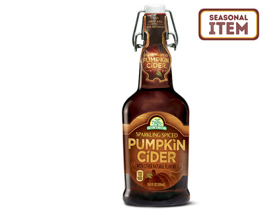 ALDI US - Nature’s Nectar Sparkling Spiced Pumpkin Cider