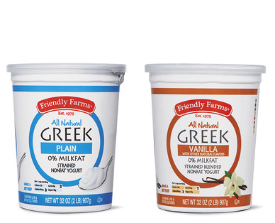 ALDI US - Friendly Farms Nonfat Greek Yogurt